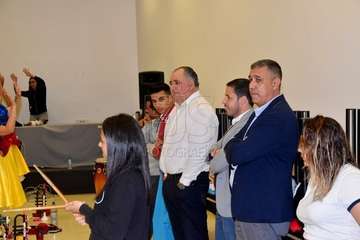 Visita de apyo a los grupos murgueros de Telde (Foto Francisco Javier Santana)